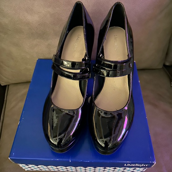 Brand New in Box! Limelight Lola Women’s Black Patent Leather Pumps Size 11 - Picture 2 of 13